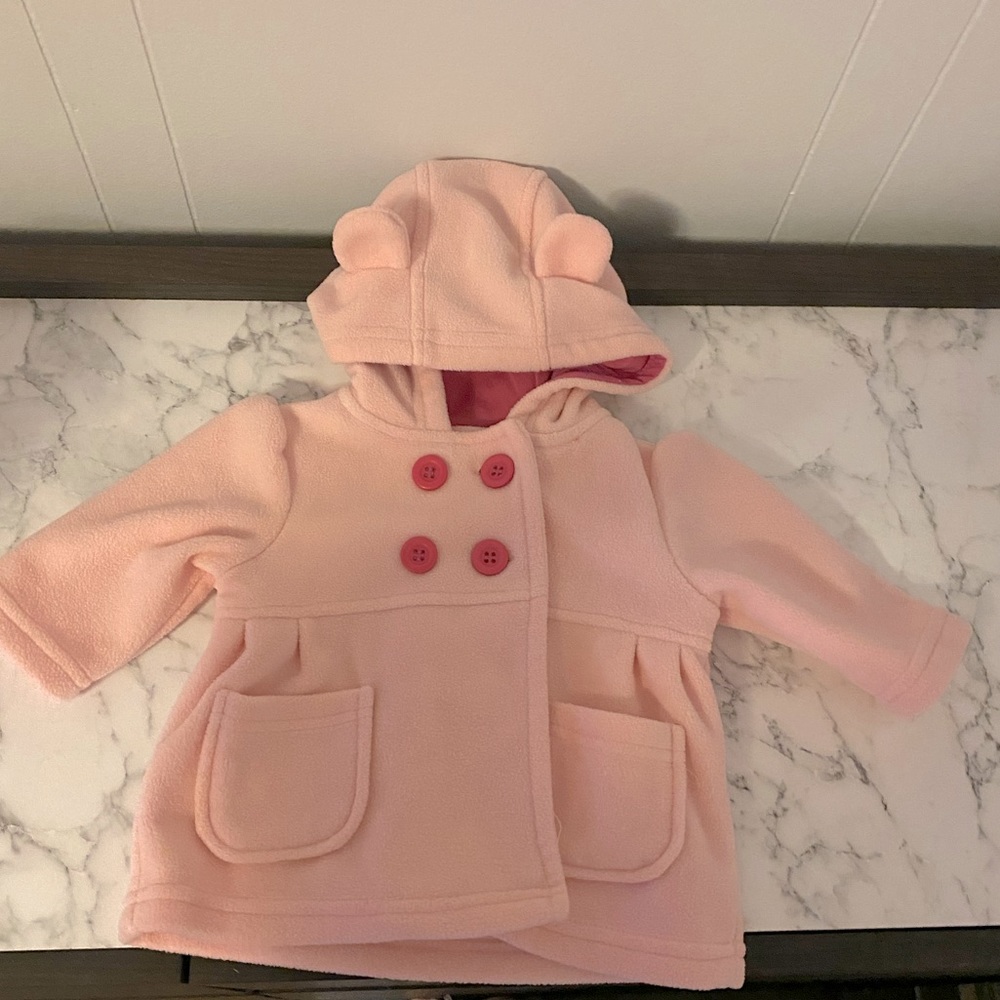 QT 3-6 month old baby girl peacoat